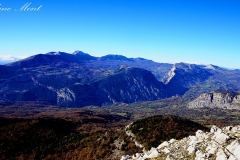 Sicht auf das Pollino-Massiv