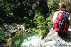 Cascata della fiumara Assi - Wasserfall der Assi-Fiumara